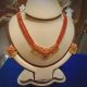 Beautiful Coral Stone Jewelry Set