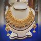 Floral Bridal Ruby Panna Jharkhand Set