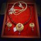 Lovely Mohisur Ruby Locket Set
