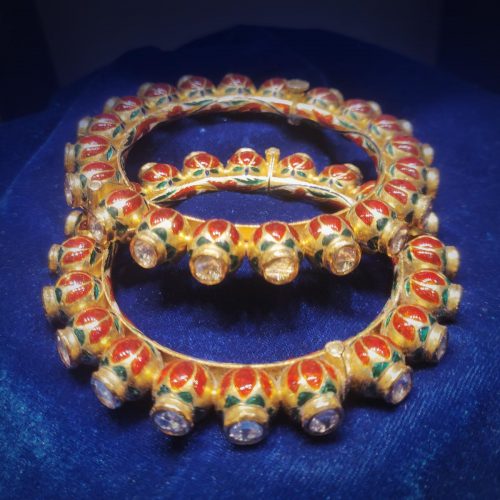 Polki Diamond Bangles