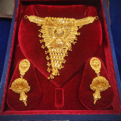 Trendy Choker With Lovely Jhumka